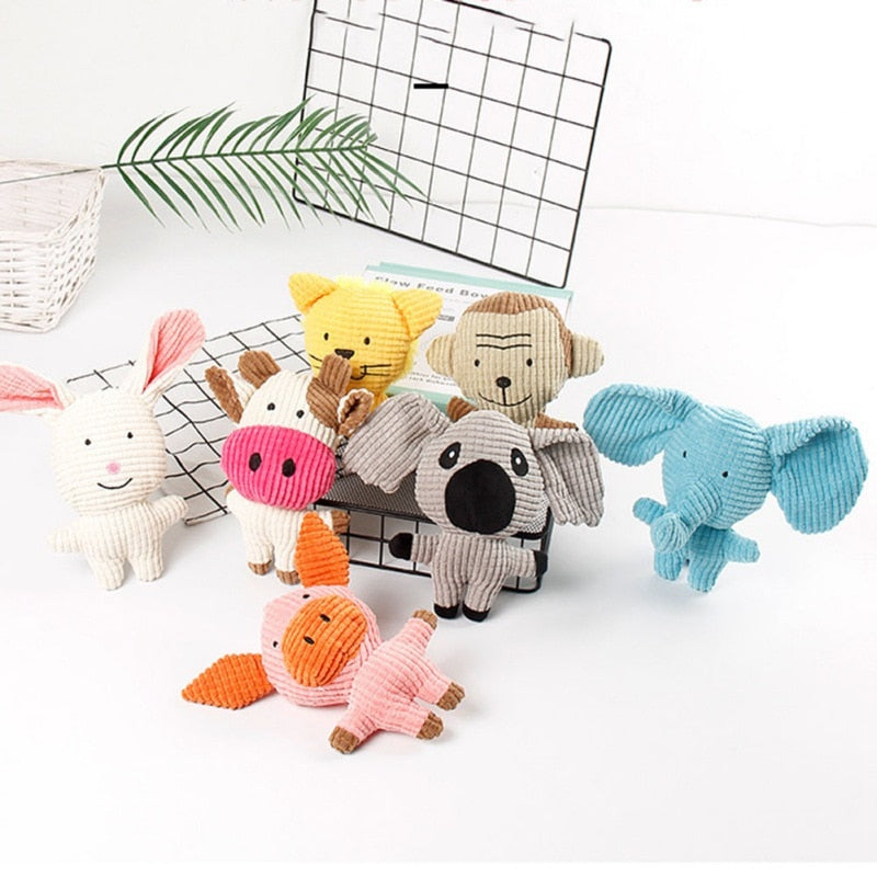 Dog Squeaking Plush Toys - Choose Yours