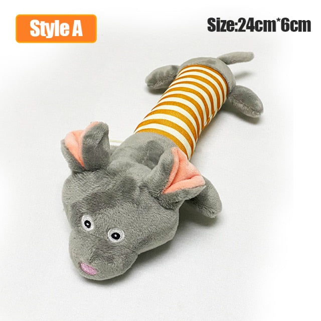 Dog Squeaking Plush Toys - Choose Yours