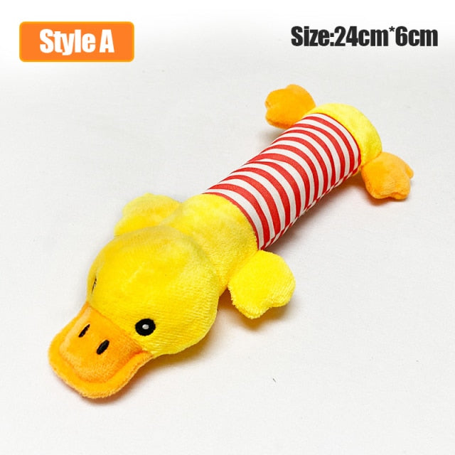 Dog Squeaking Plush Toys - Choose Yours