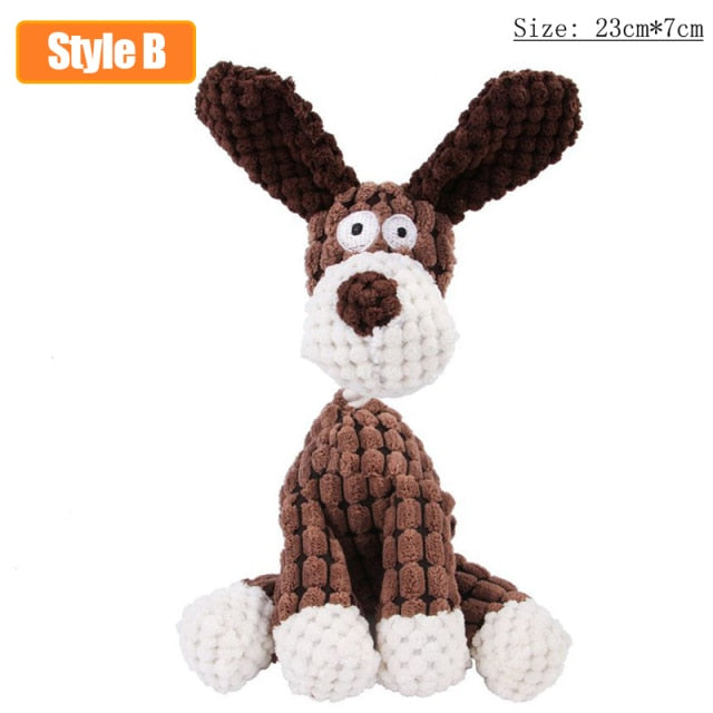Dog Squeaking Plush Toys - Choose Yours
