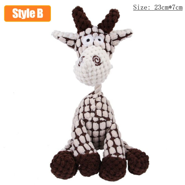 Dog Squeaking Plush Toys - Choose Yours