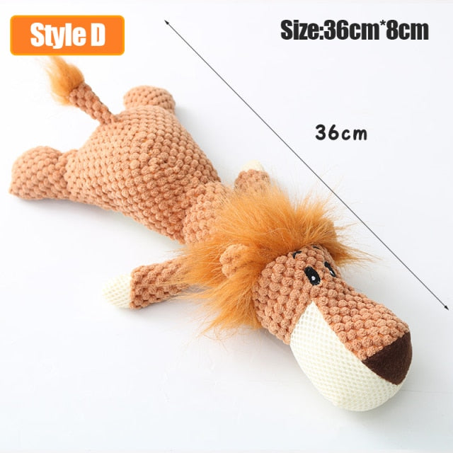 Dog Squeaking Plush Toys - Choose Yours