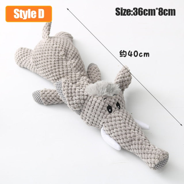 Dog Squeaking Plush Toys - Choose Yours