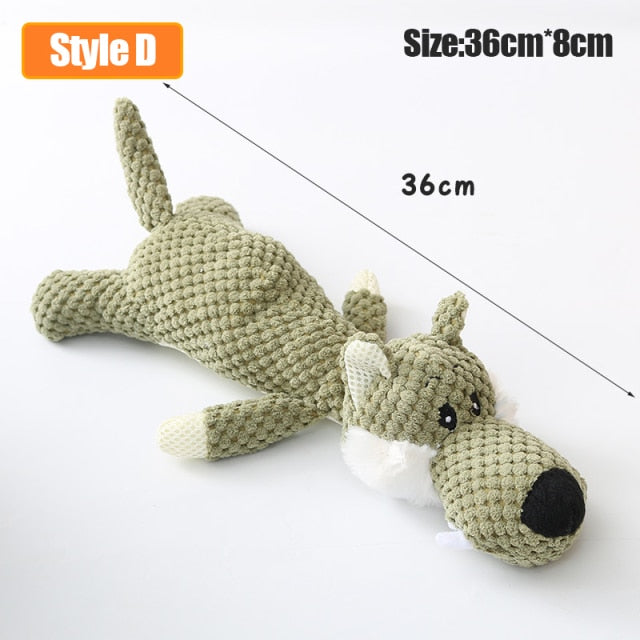 Dog Squeaking Plush Toys - Choose Yours
