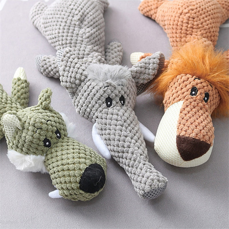 Dog Squeaking Plush Toys - Choose Yours