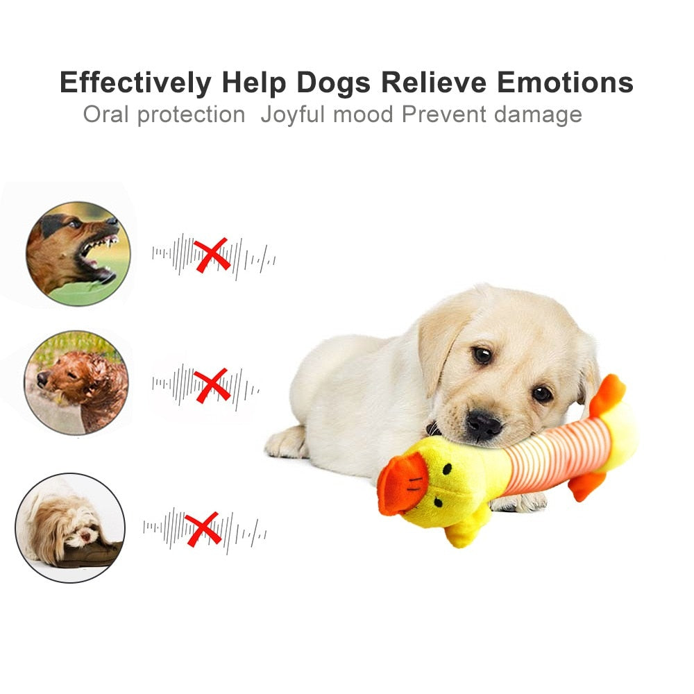 Plush Squeaky Chew Toy for Large Dogs