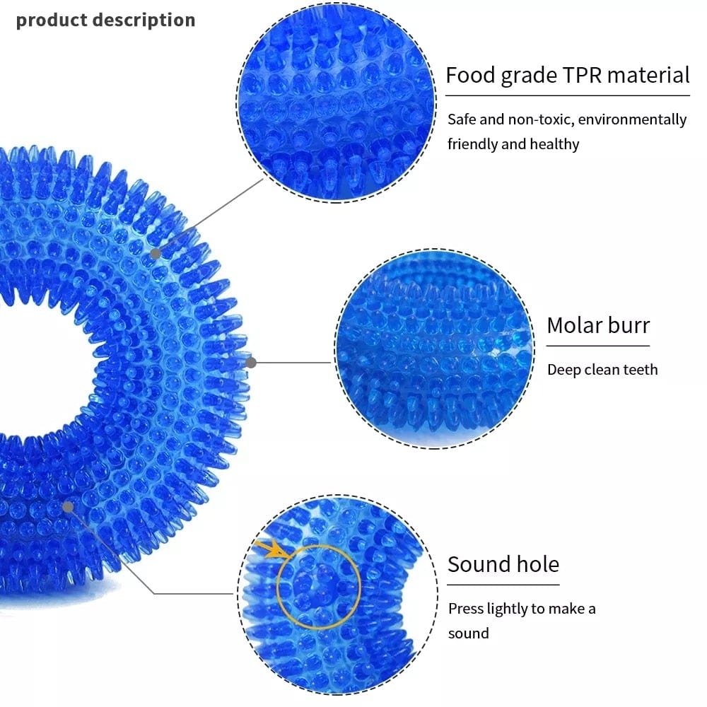 Indestructible Rubber Squeaker