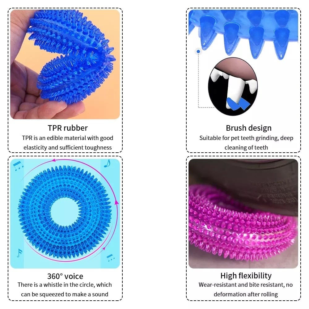 Indestructible Rubber Squeaker